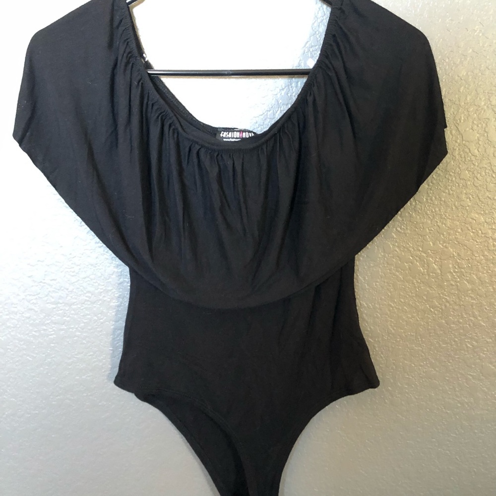 Fashion nova off the shoulder body suit